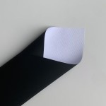 Black Back Warp Knitted Display Polyester, PVC Free